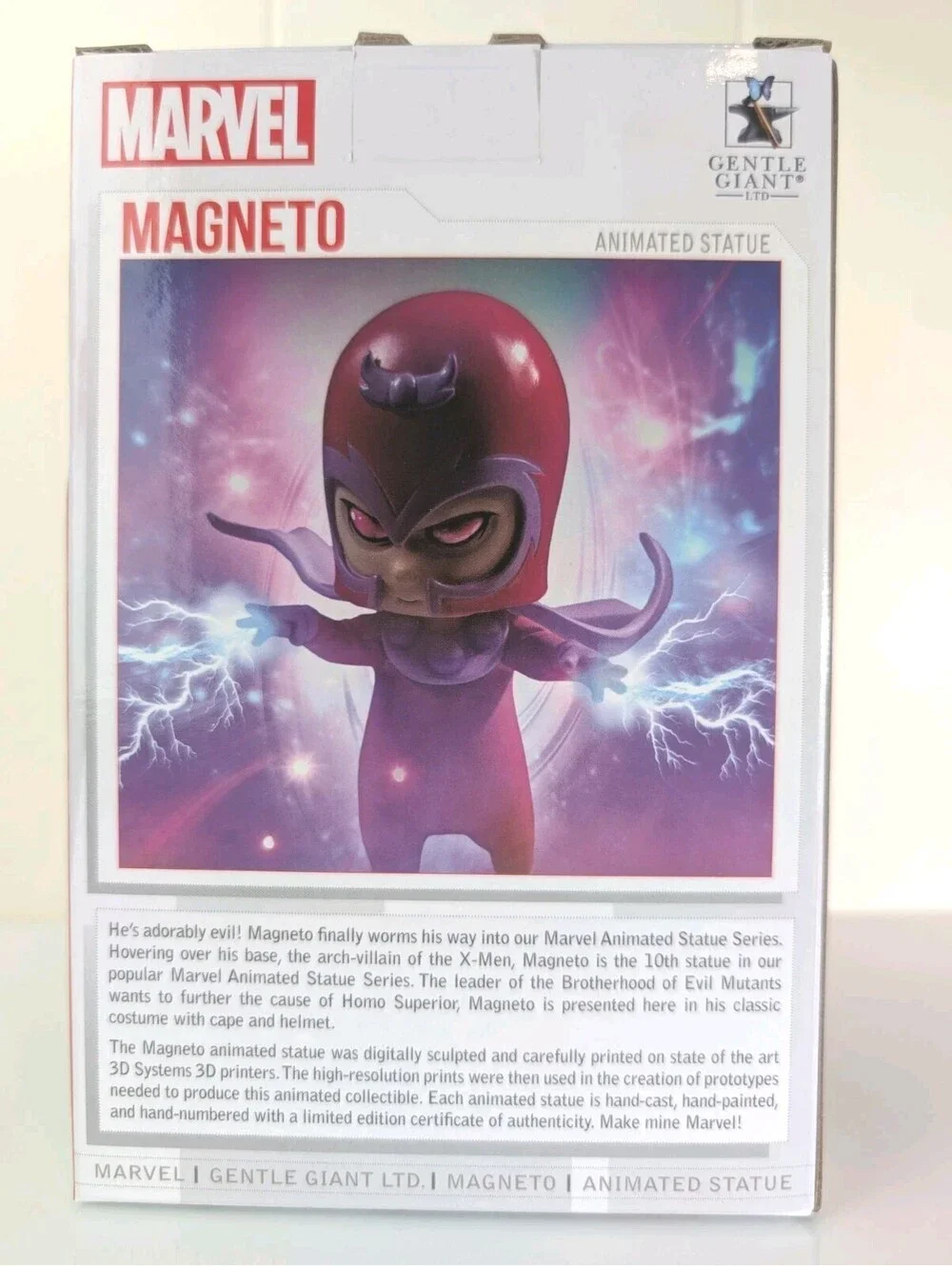 Baby Magneto Vinyl Figure Animated Statue Loot Crate Giant X-Men Marvel NEW